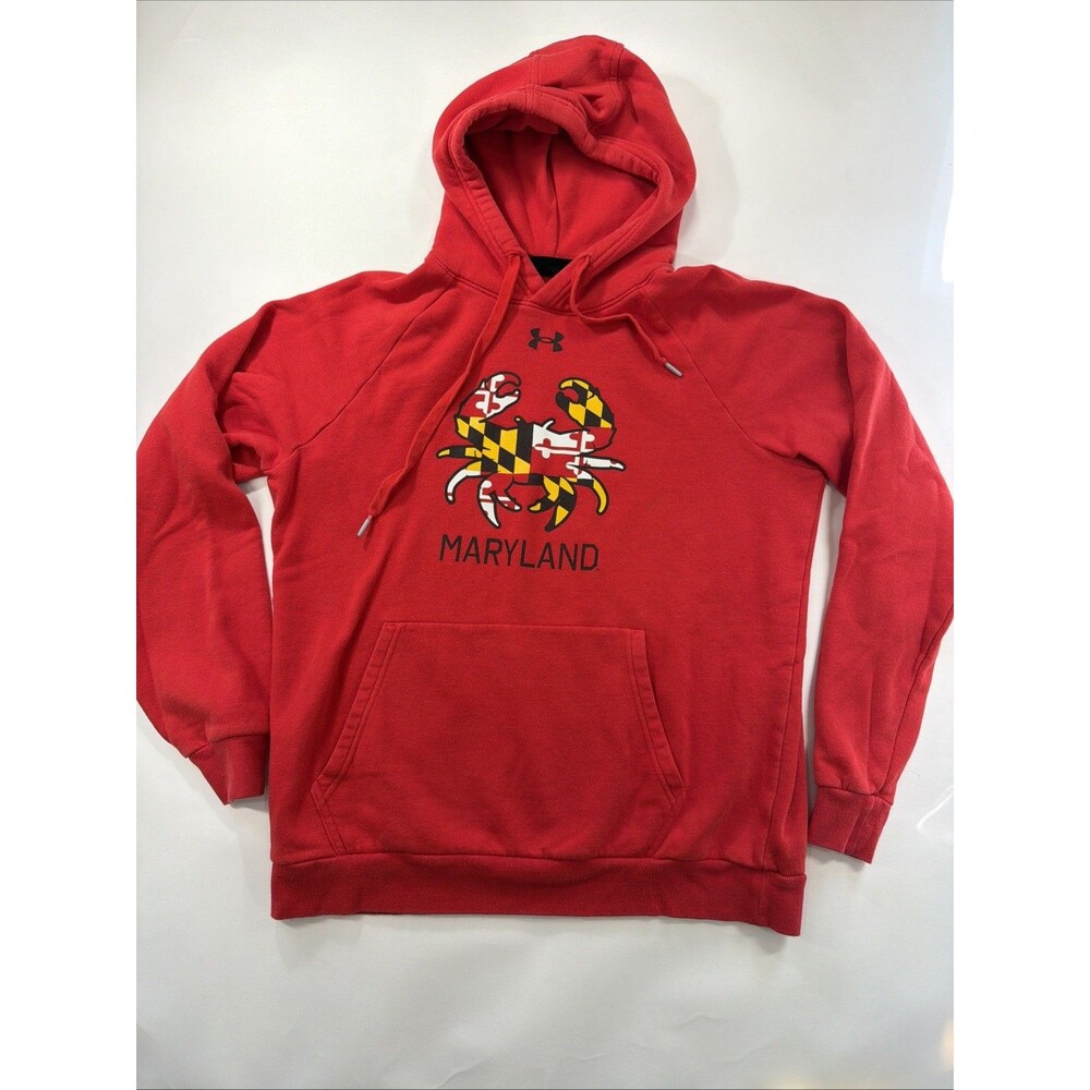 Under Armour University Of Maryland Hoodie Adult Size Medium